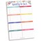 bloom daily planners Planning Pad, 6" x 9", Weekly To-Dos with Magnets
